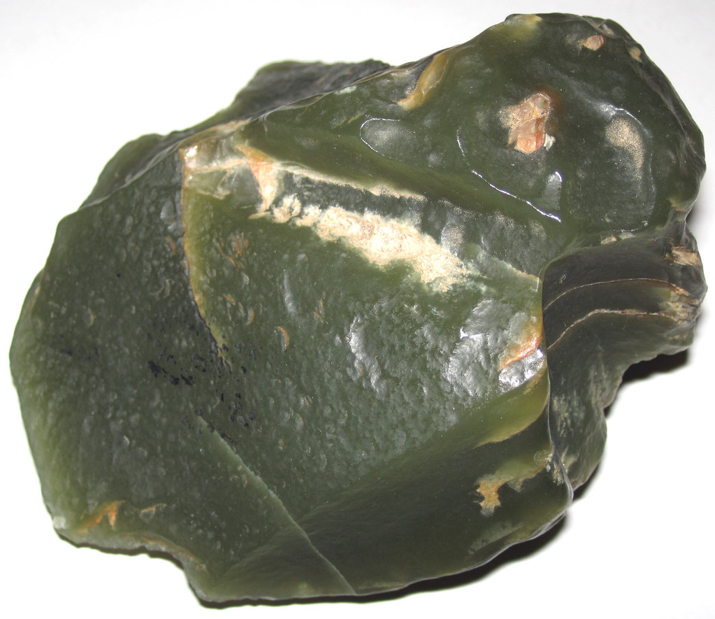 Green nephrite jade green precious stone